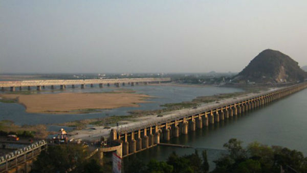 Again the demolitions of Krishna river basin .. removal of Shiva kshethram structures Again the demolitions of Krishna river basin .. removal of Shiva kshethram structures