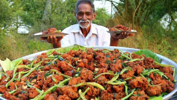 అనాథ పిల్లల కోసం వంట వండే తాత