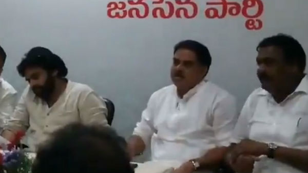 Jana Sena MLA Rapaka Vara Prasad faces discrimination in front of Pawan Kalyan by Nadendla Manohar Jana Sena MLA Rapaka Vara Prasad faces discrimination in front of Pawan Kalyan by Nadendla Manohar