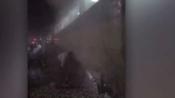 Kalka-Delhi Shatabdi catches fire after brakes heat up Kalka-Delhi Shatabdi catches fire after brakes heat up