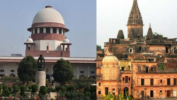 Ayodhya case: Supreme Court to wrap up hearing on October 17 Ayodhya case: Supreme Court to wrap up hearing on October 17