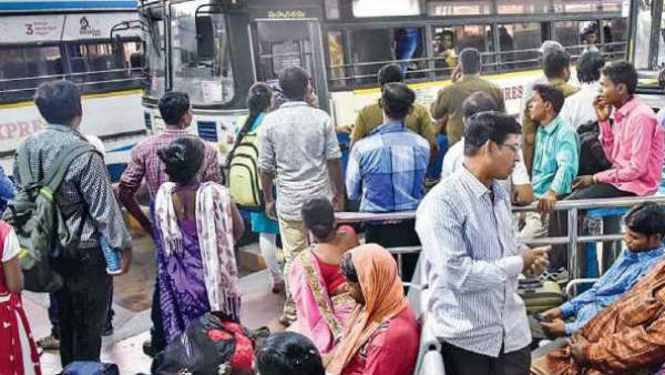 పండుగ వేల ప్రయాణీకుల పైన సమ్మె పోటు..