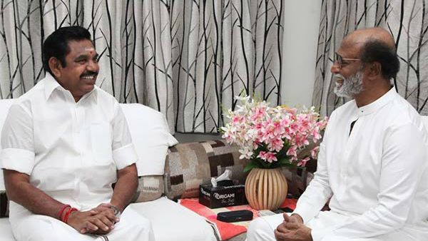 రజినీ రీల్ హీరో రియల్ హీరో కాదన్న సీఎం పళనిస్వామి