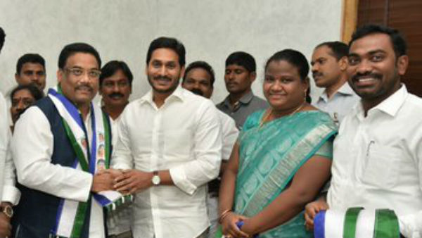 AP SC ST Commission former Chairman Karem Sivaji has joined in ruling YSR Congress Party AP SC ST Commission former Chairman Karem Sivaji has joined in ruling YSR Congress Party