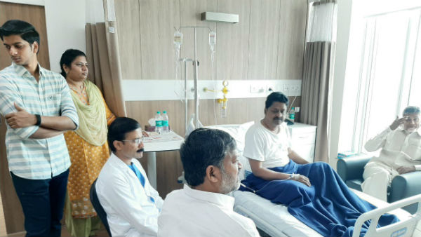 TDP President Chandrababu inquired about health condition of PAC Chairman Payyavula Keshav in hospital TDP President Chandrababu inquired about health condition of PAC Chairman Payyavula Keshav in hospital