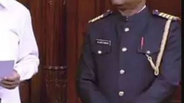 Rajya Sabha marshals new uniform .. objection of former Indian Army chief Ved Malik Rajya Sabha marshals new uniform .. objection of former Indian Army chief Ved Malik