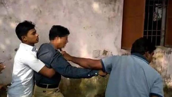 a school principal was beaten for illegal sex contacts with his colleague a school principal was beaten for illegal sex contacts with his colleague
