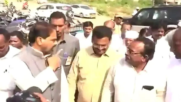 will Beat You:Speaker Tammineni Threatens Officials.. will Beat You:Speaker Tammineni Threatens Officials..