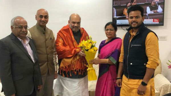 అమిత్ షా తో టీడీపీ ఎంపీల భేటీ