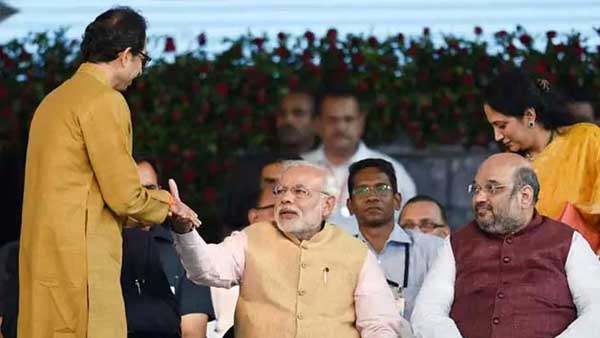 Uddhav Thackeray taking oath ceremony ..PM Narendra Modi and Amit Shah will be invited ? interesting debate Uddhav Thackeray taking oath ceremony ..PM Narendra Modi and Amit Shah will be invited ? interesting debate