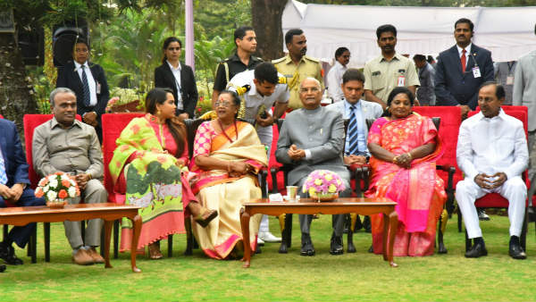 President Kovind hosted an At Home reception at Secunderabad Rashtrapati Nilayam President Kovind hosted an At Home reception at Secunderabad Rashtrapati Nilayam