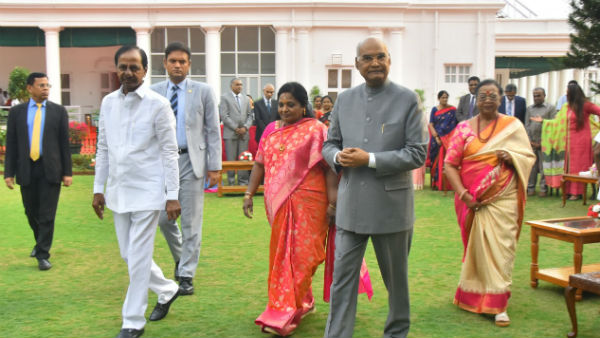 President Kovind hosted an At Home reception at Secunderabad Rashtrapati Nilayam President Kovind hosted an At Home reception at Secunderabad Rashtrapati Nilayam