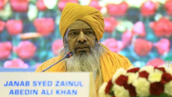 No danger to Muslims living in India: Ajmer Dargah spiritual head, says Zainul Abedin Ali Khan No danger to Muslims living in India: Ajmer Dargah spiritual head, says Zainul Abedin Ali Khan