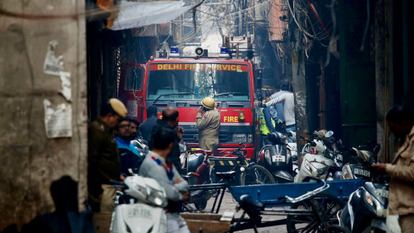 Another fire accident in Anaj mandi where 43 were killed Another fire accident in Anaj mandi where 43 were killed