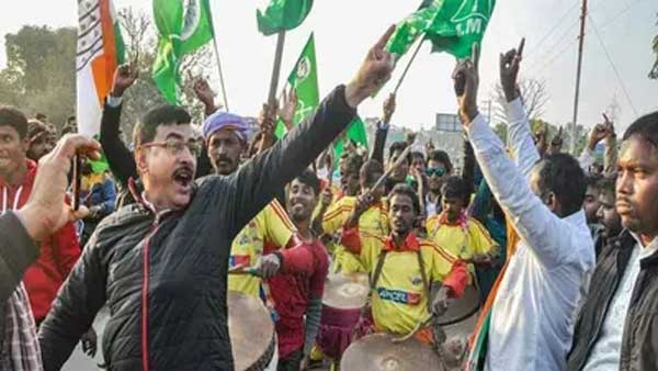 Jharkhand election results : Landslide victory to JMM-Congress-RJD alliance ..BJP defeat Jharkhand election results : Landslide victory to JMM-Congress-RJD alliance ..BJP defeat