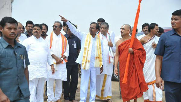 యాదాద్రి ఆలయ పునర్నిర్మాణ పనులను పరిశీలించనున్న సీఎం కేసీఆర్