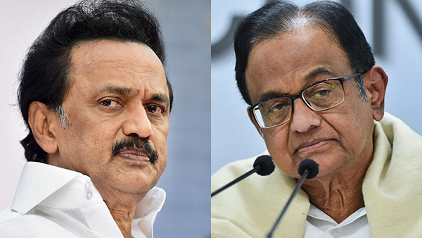 చిదంబరానికి స్టాలిన్ ఫోన్