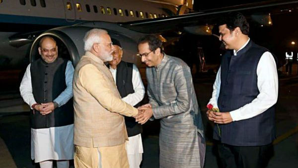 Uddhav Thackeray meets PM Narendra Modi for the first time after becoming CM Uddhav Thackeray meets PM Narendra Modi for the first time after becoming CM