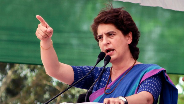 గెలుపు కోసం ప్రియాంక గాంధీ
