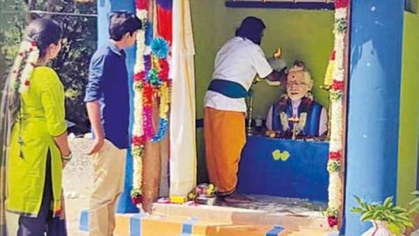 మోడీ పథకాలకు ఆకర్షితుడైన రైతు