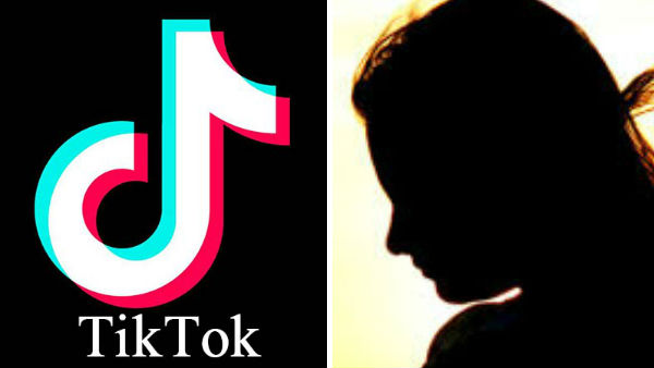 ప్రియురాలితో టిక్టీక్లు చేస్తూ...