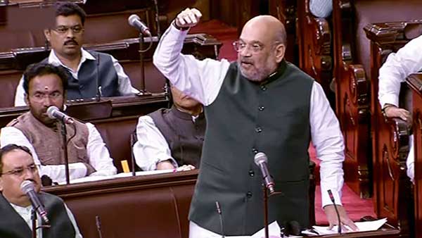 Pakistan and Congress are speaking the same language ; Amit Shah Pakistan and Congress are speaking the same language ; Amit Shah
