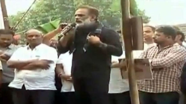 Vangaveeti Radha announced his support for Amaravati agitation Vangaveeti Radha announced his support for Amaravati agitation