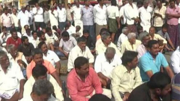 అమరావతిలో కొనసాగుతున్న రైతుల ఆందోళనలు