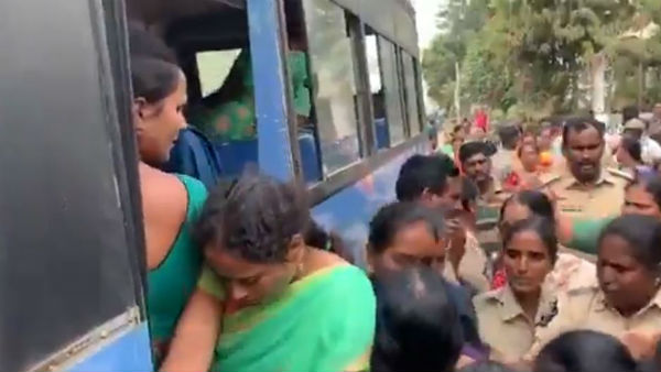 మహిళా రైతులపై పోలీసులు విచక్షణా రహితంగా దాడి చేశారని రైతుల ఆరోపణ
