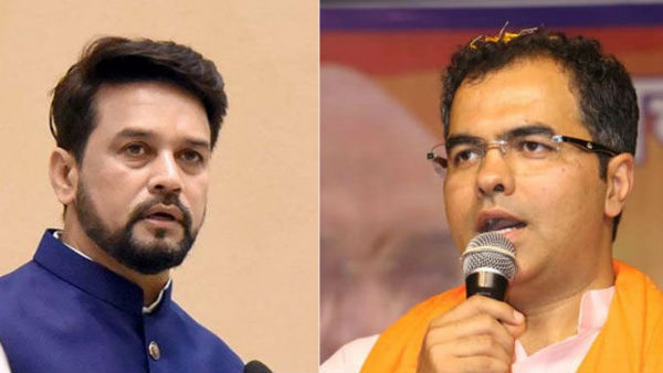 Hate speeches:EC bans Anurag Thakur and Parvesh singh from campaigning in Delhi polls Hate speeches:EC bans Anurag Thakur and Parvesh singh from campaigning in Delhi polls