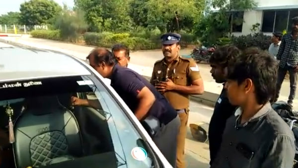 నానా రచ్చ చేసిన మాజీ ఎమ్మెల్యే