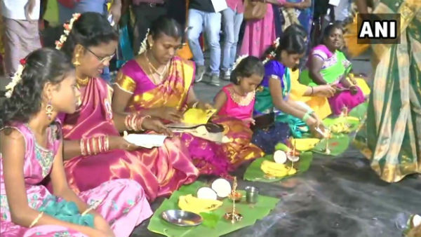 మంగళవాయిద్యాలు.. పూజలు, పునస్కారాలు..