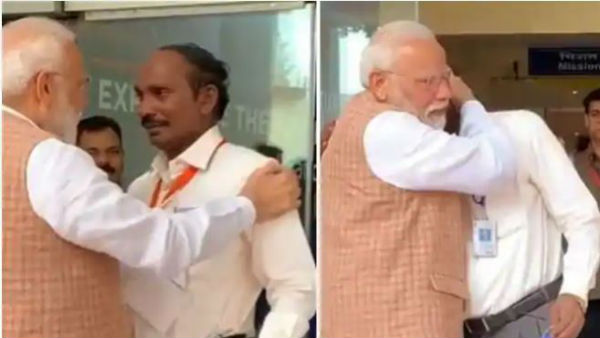 శాస్త్రవేత్తల్లో ధైర్యం నింపినట్లు చెప్పిన ప్రధాని