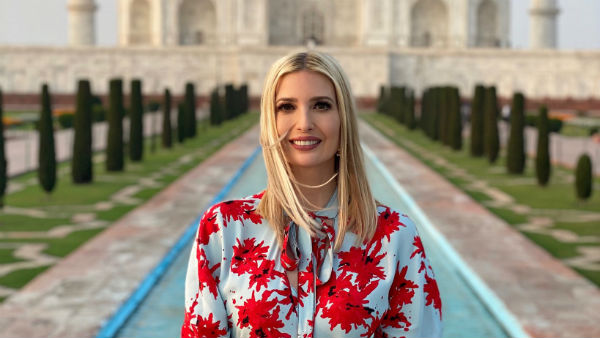 Ivanka Trump tweets pictures of her Taj Mahal visit Ivanka Trump tweets pictures of her Taj Mahal visit