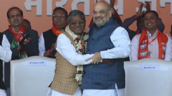 Former Jharkhand CM Babulal Marandi back to his parent party BJP after 14 years Former Jharkhand CM Babulal Marandi back to his parent party BJP after 14 years