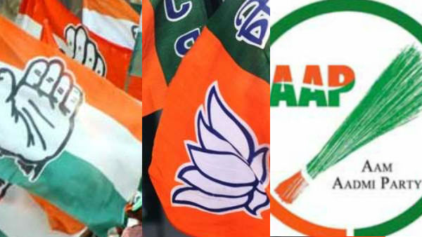 ఢిల్లీలో త్రిముఖ పోరు