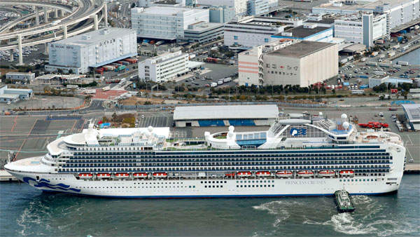 Another Indian tests positive for coronavirus on Japan cruise ship Another Indian tests positive for coronavirus on Japan cruise ship
