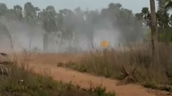 ONGC gas pipeline leakage in east godavari district ONGC gas pipeline leakage in east godavari district