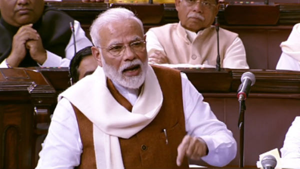 PM Rajya Sabha speech: Modi reminds Cong how Telangana was created PM Rajya Sabha speech: Modi reminds Cong how Telangana was created