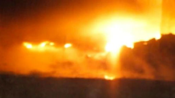 Fire breaks out at warehouse in Delhi Bijwasan, 14 fire tenders at spot Fire breaks out at warehouse in Delhi Bijwasan, 14 fire tenders at spot