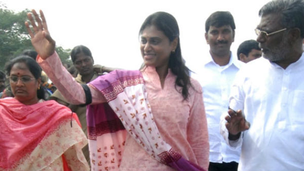 వైయస్సార్ మేనరిజంతో ఆకట్టుకున్న షర్మిలా