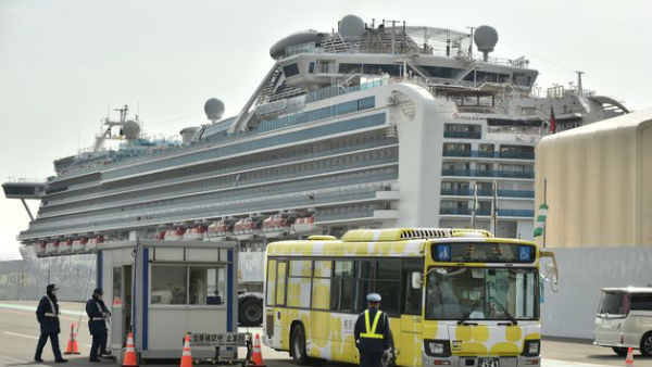 Two passengers from coronavirus-hit cruise ship in Japan die Two passengers from coronavirus-hit cruise ship in Japan die