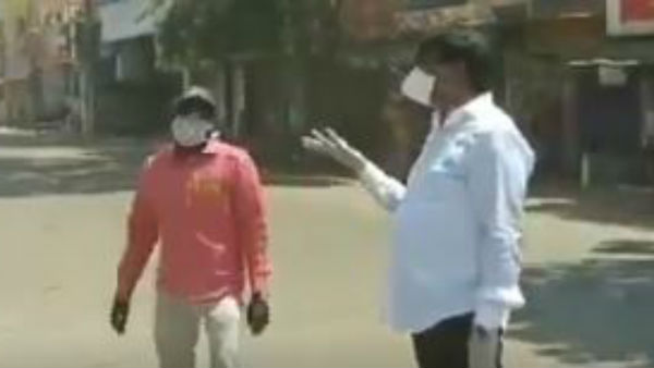 పట్టణంలో పర్యటన..