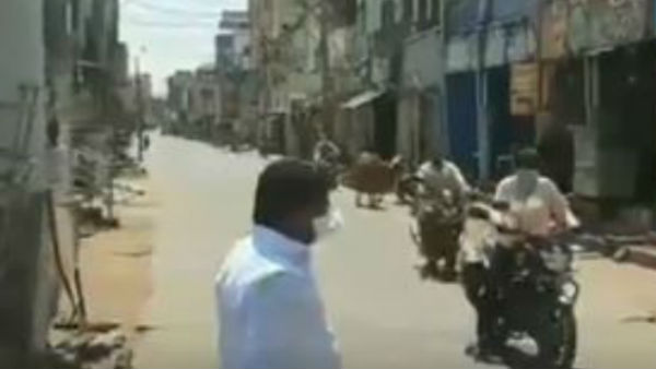 పట్టణంలో పర్యటన..