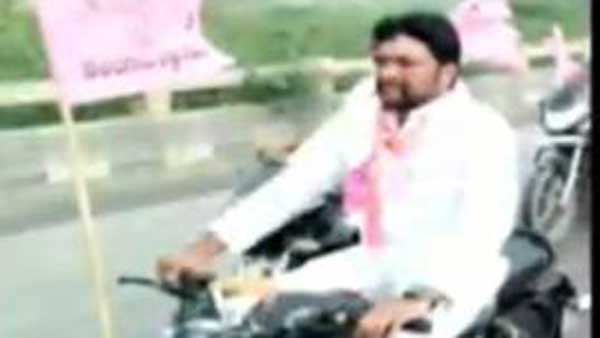 హైదరాబాద్లో ప్రదీప్ రెడ్డి కారు.. వాష్ చేసి..