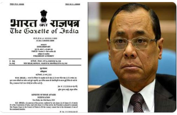 President Ram Nath Kovind Nominates Ex-CJI Ranjan Gogoi To Rajya Sabha President Ram Nath Kovind Nominates Ex-CJI Ranjan Gogoi To Rajya Sabha
