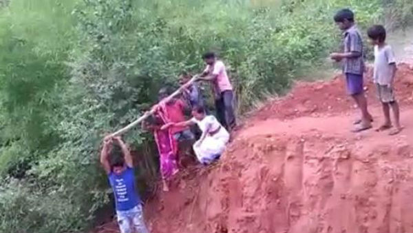 srikakulam pregnant woman faces critical situation amid of lockdown. srikakulam pregnant woman faces critical situation amid of lockdown.