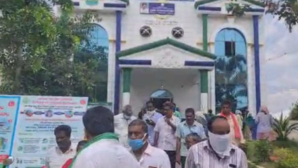 రైతుల ఆగ్రహం- నిరనసలు..