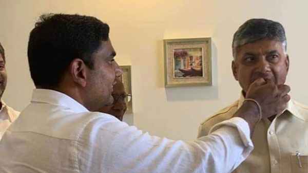ఇంట్లోనే చంద్రబాబు సెలబ్రేషన్స్