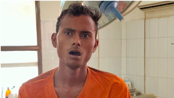 migrant reportedly sacrifies his tongue at temple to eradicate covid-19 in Gujarat migrant reportedly sacrifies his tongue at temple to eradicate covid-19 in Gujarat